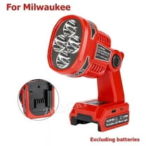 For Makita/Milwaukee/Dewalt/Bosch/Black&Decker/Craftsman/Ryobi 18V Li-ion Battery LED Work Light Flashlight Portable Lamp Light