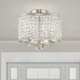 thumbnail image 3 of Livex Lighting Grammercy Ceiling Mount in Brushed Nickel, 3 of 9