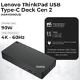 thumbnail image 3 of Estación de Acoplamiento ANYHDD 40AY0090US Doble Monitor 4K 90W, 3 of 8