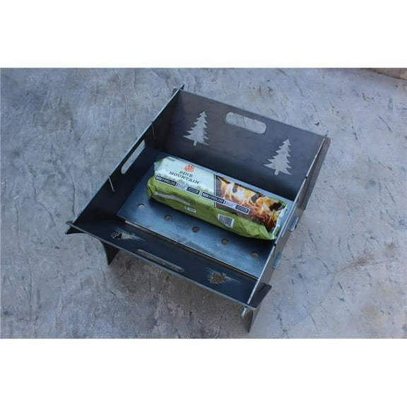 The Pit Buddy collapsible fire pit