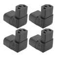 thumbnail image 1 of C14 To C13 Adapter, IEC320 To IEC320 Adapter 4Pcs Plug and Play 2500W  for UPS PDU Server, 1 of 8