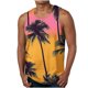 thumbnail image 1 of Casual Tops de Verano de la Moda de los Hombres sin Mangas Impreso Cuello Redondo, Camisa Ligera Y Cómoda para Diario, 1 of 5