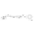 thumbnail image 2 of WAC Lighting Lotos 6" Adjust 5-CCT Aluminum Recessed Kit in White (Set of 24), 2 of 5