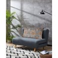 thumbnail image 3 of Vintage Blue Pillow Covers King Size, Ethnic Middle Century Geometric Abstract Soft Bed Throw Pillowcases Breathable Cooling Long Lumbar Body Pillow Sham Cover for Bed Sofa 20''x40'', 3 of 7