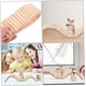 thumbnail image 2 of Interactive Wooden Ladder Bridge for Small Hamster Pets Chinchilla Climbing Accessory Rat Toy, 2 of 5