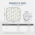 thumbnail image 3 of Xecao Rabbit And Flower for Foldable Car Sun Shades (2-Pack) offer sun protection with an easy-fold design for convenient windshield shading., 3 of 7