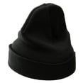 thumbnail image 2 of Halloween Grim Reaper Embroidered Long Knitted Beanie - Black OSFM, 2 of 5