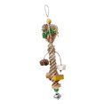 thumbnail image 4 of Bird Chewing Toy Perch Training Shredding Toy for Conures Cockatoos Lovebird 6x34cm, 4 of 8