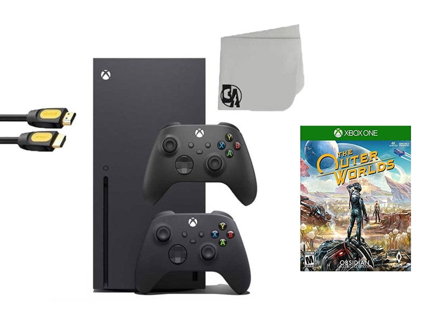 Xbox Series X Video Game Console Black with The Outer Worlds BOLT