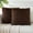 Brown, variant on Sanmadrola Throw Pillow Covers Pillow Protector with Hidden Zipper Furry Faux Fur 18''x18'' 2 Pack