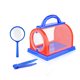 thumbnail image 1 of Toys Kids Critter Catcher Tools Set - Jaula, pinzas, lupa, tarro de lupa ((1 paquete) color azul), 1 of 5