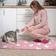 thumbnail image 3 of Pink Chicken Pattern Kitchen Rugs Sets Of 2,Anti Fatigue Kitchen Mat Rugs Non Slip Washable,Decorative Kitchen Floor Mats for Kitchen,Sink,Laundry,17"x30"+17"x47", 3 of 7