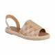 thumbnail image 1 of Huarache Sandalia piso Alpargata Diseño Tejido Camel Blanco Castalia  086-18, 1 of 3