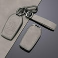 thumbnail image 3 of Durable 6-Button Leather and Metal Smart Key Case Cover for Toyota Sienna Voxy Noah Alphard Vellfire, Universal Key Fob Protector with Keychain for 2022 2023 Models, 3 of 6