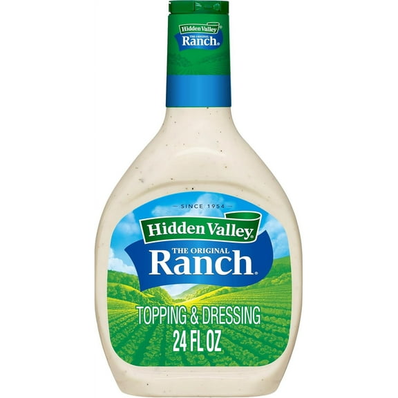 Hidden Valley Original Ranch Salad Dressing and Topping, 24 Ounce Bottle (Package May Vary)
