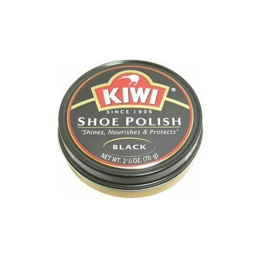 Kiwi Shoe Polish Paste, 2.5 Oz, Black By Zixzax - Walmart.com - Walmart.com