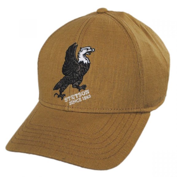 Morgan Strapback Baseball Cap - ADJUSTABLE - Brown