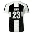 thumbnail image 6 of 2024 Summer Five Person Pattern Football Motif VL Replika Anime Uber Blue Lock Full Print Tees Short Sleeve Cosplay Men T-shirt, 6 of 18