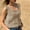 Khaki womens tank tops, variant on up to 60% off Gifts Usmixi Womens Tank Tops Vintage Cotton Linen Plus Size Loose Going out Shirts Vest Summer Trendy Solid Round Neck Sleeveless Shirts Blouse Army Green XXXL