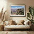 thumbnail image 3 of A Grand View - Grand Canyon Village Arizona Photography Nature Landscape Desert Scenic Wilderness Travel Poster Black Framed Wall Art Print 16 x 24 inches, 3 of 4