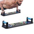 thumbnail image 1 of Tablero De Empuje Hacia Arriba Soportes plegables para flexiones Tablero de flexiones desmontable antideslizante Equipos de gimnasio (A), 1 of 6