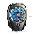 thumbnail image 3 of Mobile Phone Cooler Portable Active Cool-ing Fan Cell Phone Radiator For 4.5-6.5 Phone For Watching Vedio & Playing Games, 3 of 5
