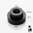 thumbnail image 3 of 1 pieza Kit de fijación de ducha Equipo Tubo Decorativo Cubierta de cobre Accesorios de baño Galvanoplastia-Negro, 3 of 5