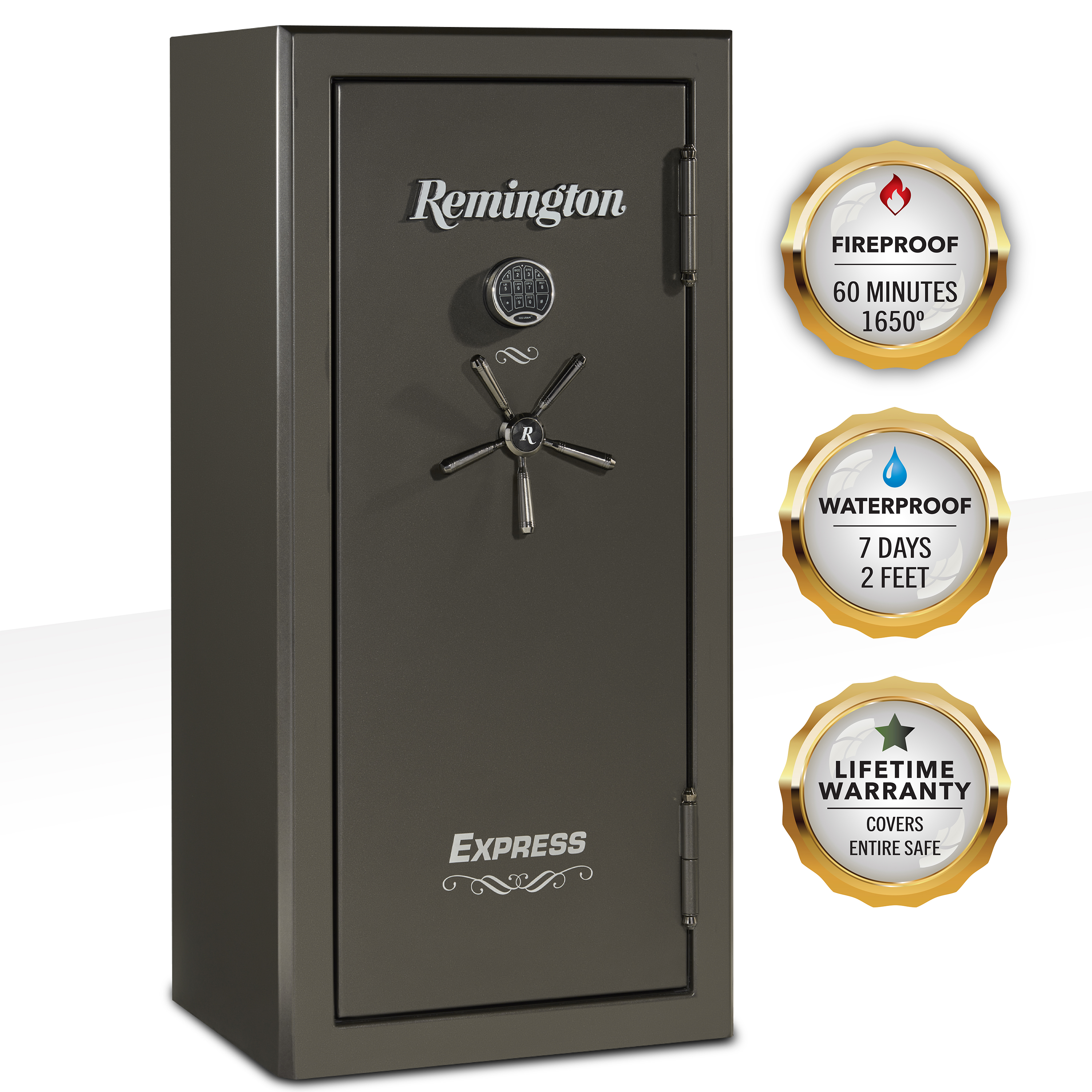 Remington SAR5924E Express 24+4 Gun - Fire And Waterproof Safe