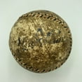 thumbnail image 2 of Babe Ruth Lou Gehrig  Honus Wagner Signed 1920's Baseball PSA DNA COA, 2 of 8