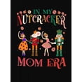 thumbnail image 2 of Camisetas de manga corta para mujer, cuello redondo, estampado floral, ajuste holgado, para verano, otoño 20251pc Women'S Casual Crew Neck T-Shirt with Colorful Fairy Tale Characters Print, Polyeste, 2 of 6