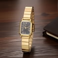 thumbnail image 6 of Avaner Women'S Rectangular Watch: Stainless Steel Strap, Easy-To-Read Roman Numeral Markers, Analog Quartz, Exquisite Small Square Women'S Watch, 6 of 9