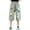 Light Blue, variant on LWNYDPLSD Elastic Waist Denim Shorts for Kids Girl Cute Bow Print Jean Shorts Teens Ripped Wide Leg Summer Casual Jorts Toddler Back to School Clothes