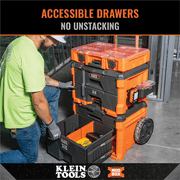 Klein Tools MODbox Two Drawer Rolling Tool Box