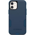 thumbnail image 3 of OtterBox COMMUTER SERIES Case for iPhone 12 mini - BESPOKE WAY BLAZER BLUE/STORMY SEAS BLUE, 3 of 7