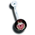 thumbnail image 1 of Body jewelry, 316L surgical steel with Logo, New Belly Button ring, 1 of 2