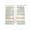 Green, variant on Brown Wood Grain Sheer Curtains 96 Inch Length 2 Panels Set, Vintage Country Geometric Striped Voile Window Treatment Semi Sheer Long Curtains Drapes for Bedroom/Living Room/Kitchen 52"x96"x2