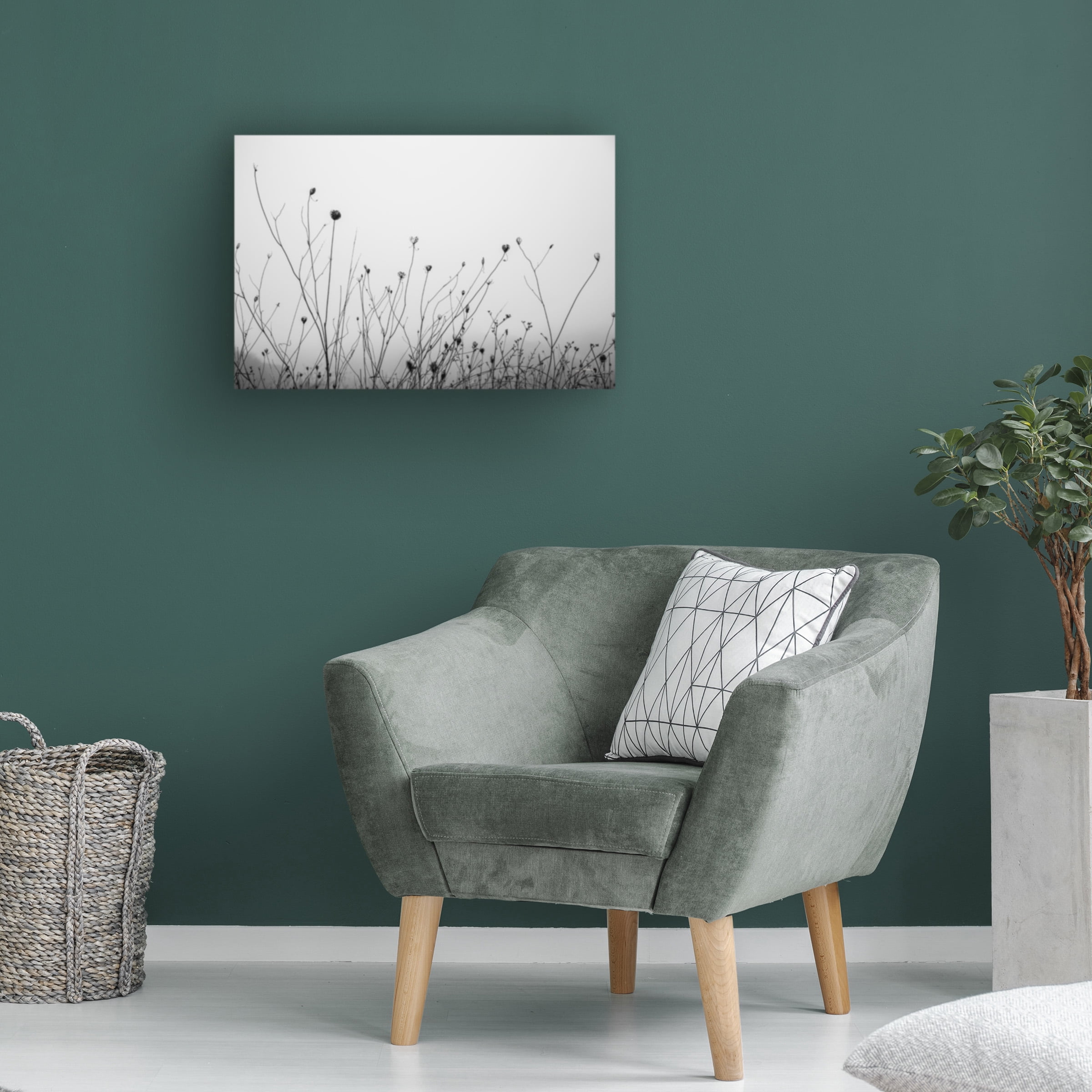 Aledanda 'Autumn Grasses' Canvas Art