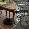 thumbnail image 6 of US Weight Fillable Umbrella Base Designed to be Used With a Patio Table (Black), 6 of 7