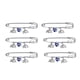 thumbnail image 4 of Pinzas para suéter, 10 piezas, broches resistentes a la negatividad, joyería para mujer, broche de traje multifuncional, 4 of 12