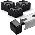 thumbnail image 1 of Tapa de extremo Strut Channel SIHAI de plástico negro, paquete de 40 unidades, 1-5/8 pulgadas, 1 of 7