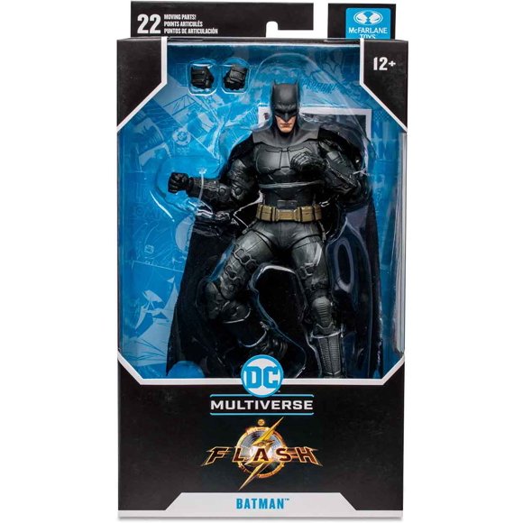 DC Multiverse Movie Figurine Articulée de 7 Pouces Flash - Batman (Version Film)