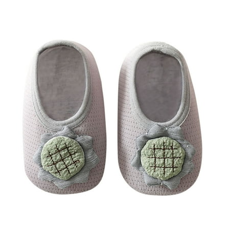 

Wesracia Baby Shoes Floor Socks For Children Flowers Spring And Summer Mesh Baby Shoes Socks Baby Toddler Socks Soft Bottom Non Slip Floor Shoes