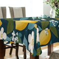 thumbnail image 5 of Yayeee Tablecloths 54" x 72" Rectangle Wrinkle Resistant Party Table Cover, Green Lemon Leaves, 5 of 8