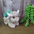 thumbnail image 7 of Adorable Llama Shaped Ceramic Planter Pot for Succulents Cacti and Small Plants White Decorative Home Decor, 7 of 7
