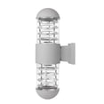 thumbnail image 1 of Moderna Pantalla De Cristal De Aluminio Resistente Al Agua Hacia Arriba, Accesorios De Iluminación De Pared Led, Lámpara De Pared Ip65 De Doble Cabezal, Enchufe E27 Para Exteriores, Ca 85-240V Methold HA024396-01, 1 of 7