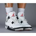 thumbnail image 5 of Ni - ke Size 13 - Jordan 4 Retro OG Mid White Cement, 5 of 5