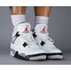 thumbnail image 5 of Ni-k-e Size 8.5 - Jordan 4 Retro OG Mid White Cement, 5 of 6