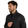 thumbnail image 2 of Free Country Men's Frore Sweater Knit Fleece Jacket Black S, 2 of 6