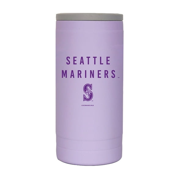 Seattle Mariners 12oz. Lavender Soft Touch Slim Coolie