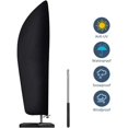 thumbnail image 1 of Funda protectora para parasol offset de 2 a 4 m de ancho Tejido Oxford 210D impermeable antipolvo resistente a rayos UV 265x40/70/50cm, 1 of 5